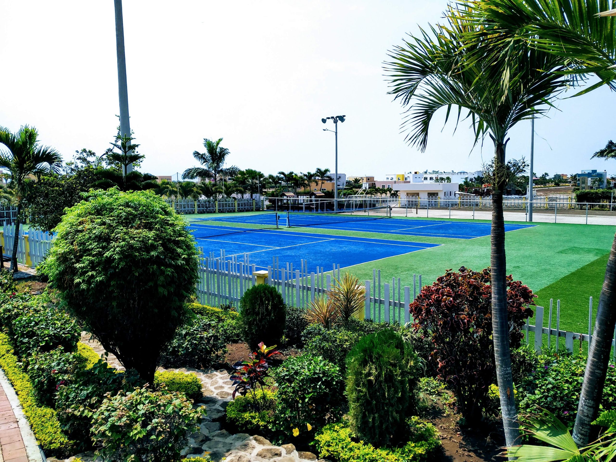 Tennis courts at Mirador San Jose